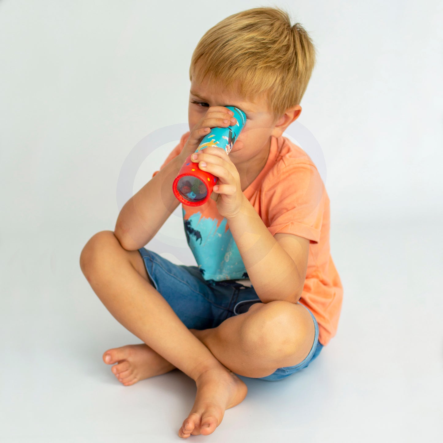 Kalejdoskop | Luneta Magiczna Zabawka Sensoryczna | WOOPIE GREEN