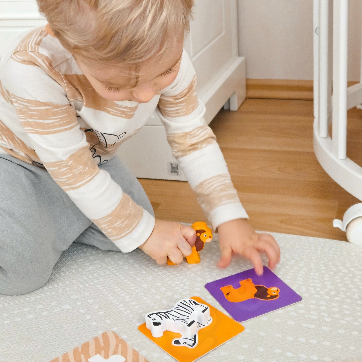 Box Edukacyjny 7w1 | Montessori, Tajemnicze Pudełko, Balans i Karty | WOOPIE GREEN