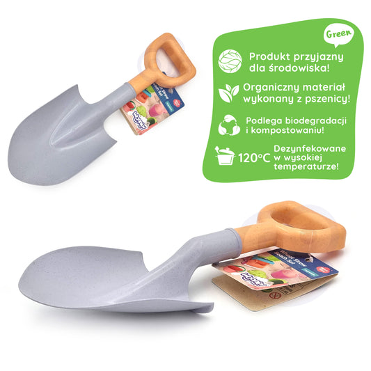 Łopatka do Piasku | 33 cm Biologiczna BIO Ekologiczna | WOOPIE GREEN