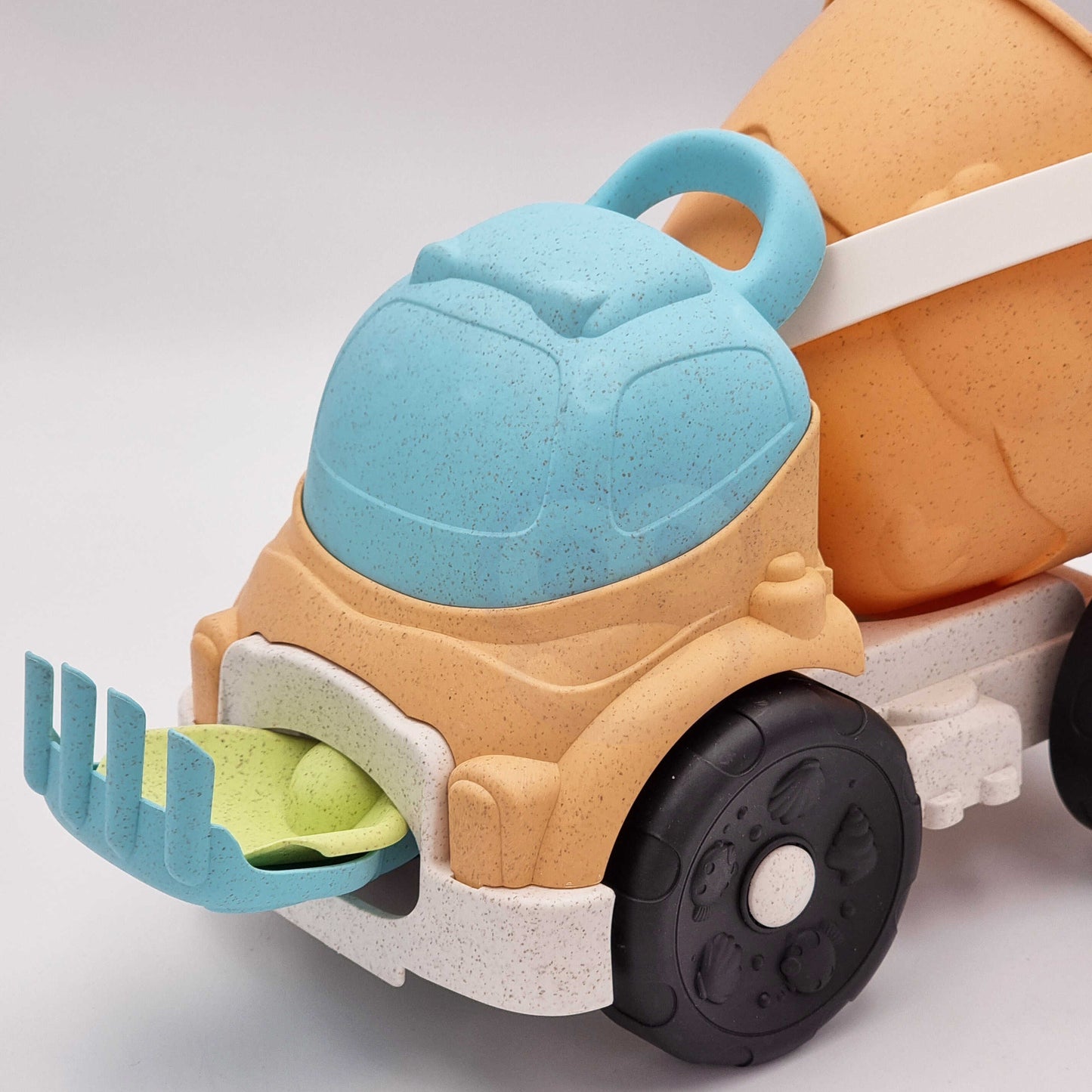 Zestaw do Piasku | Ciężarówka Wiaderko Konewka 9 el. BIO Ekologiczny | WOOPIE GREEN