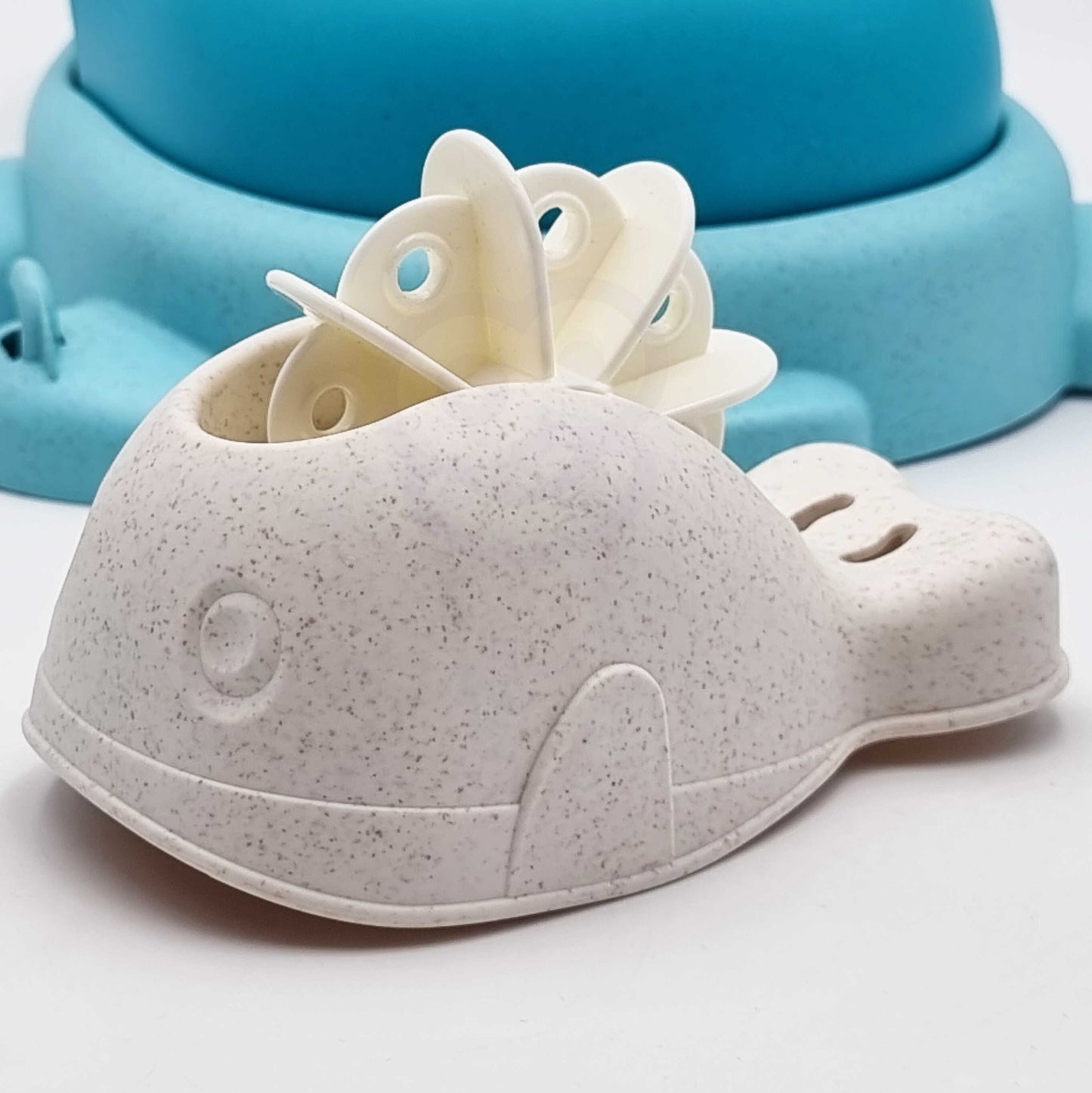 Zestaw do Piasku i Wanny | Żółwik Kołowrotek Łopatka 8 el. BIO 2w1 | WOOPIE GREEN