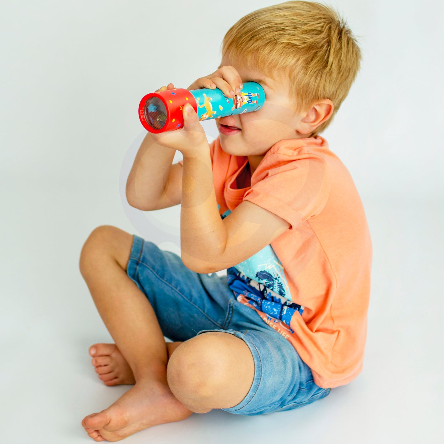 Kalejdoskop | Luneta Magiczna Zabawka Sensoryczna | WOOPIE GREEN