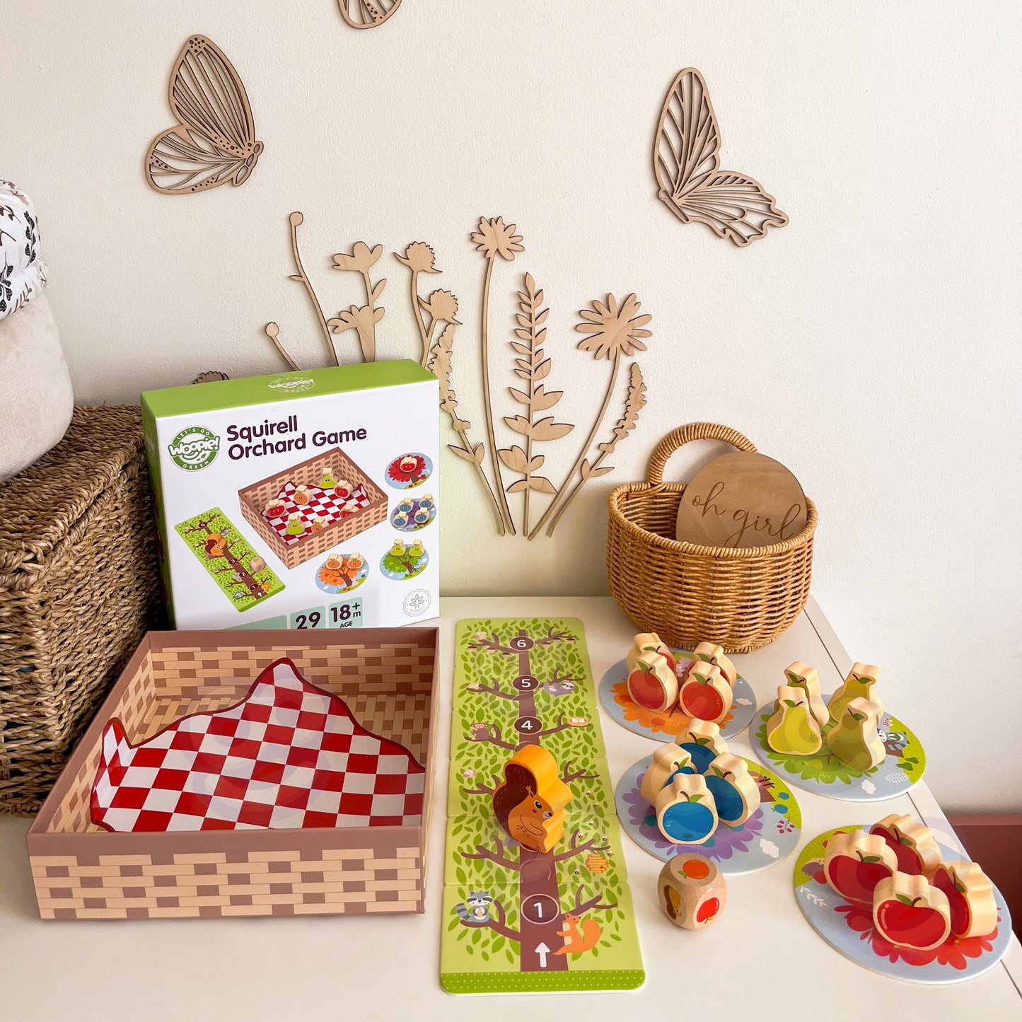 Sprytne Wiewiórki | Rodzinna Gra Planszowa | WOOPIE GREEN