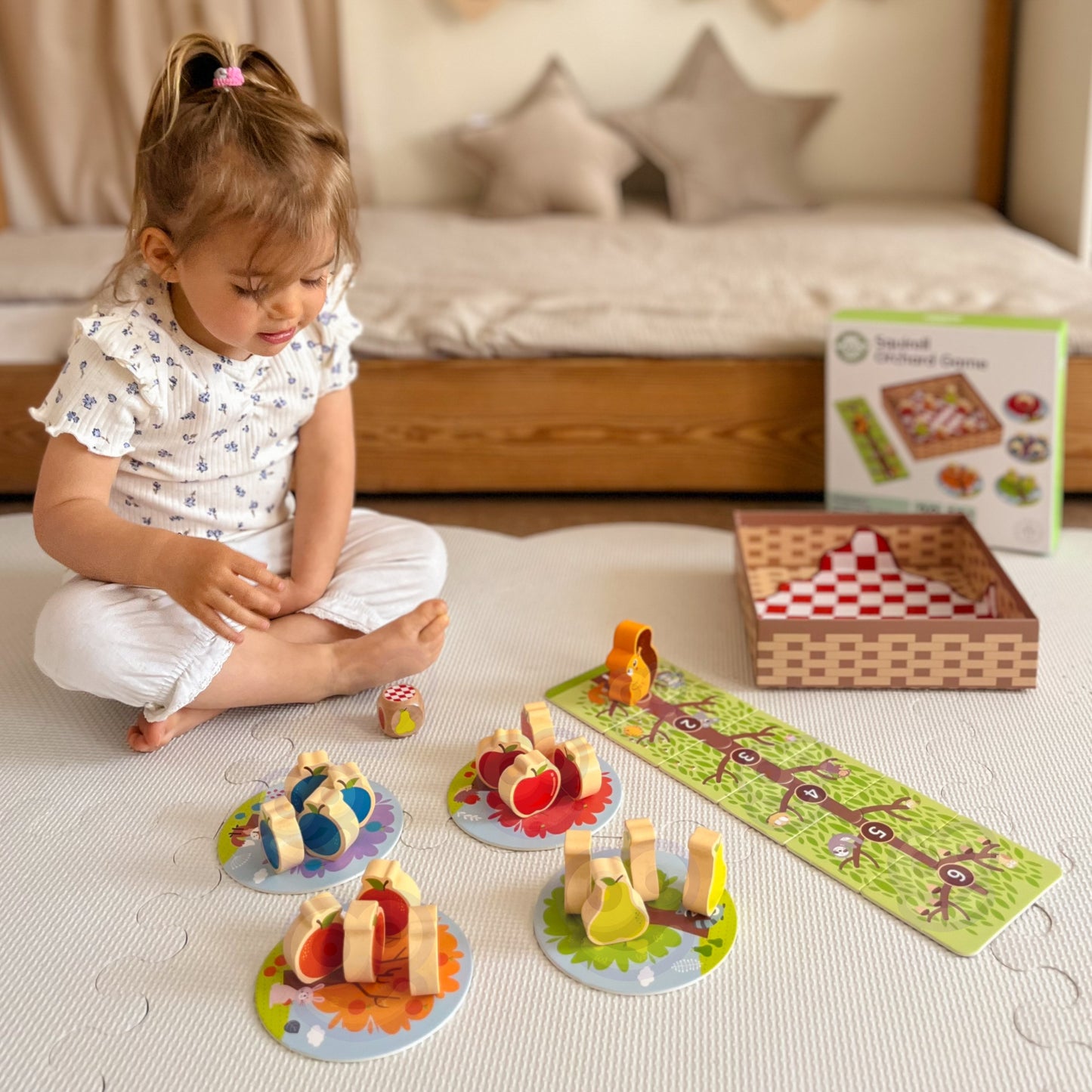 Sprytne Wiewiórki | Rodzinna Gra Planszowa | WOOPIE GREEN