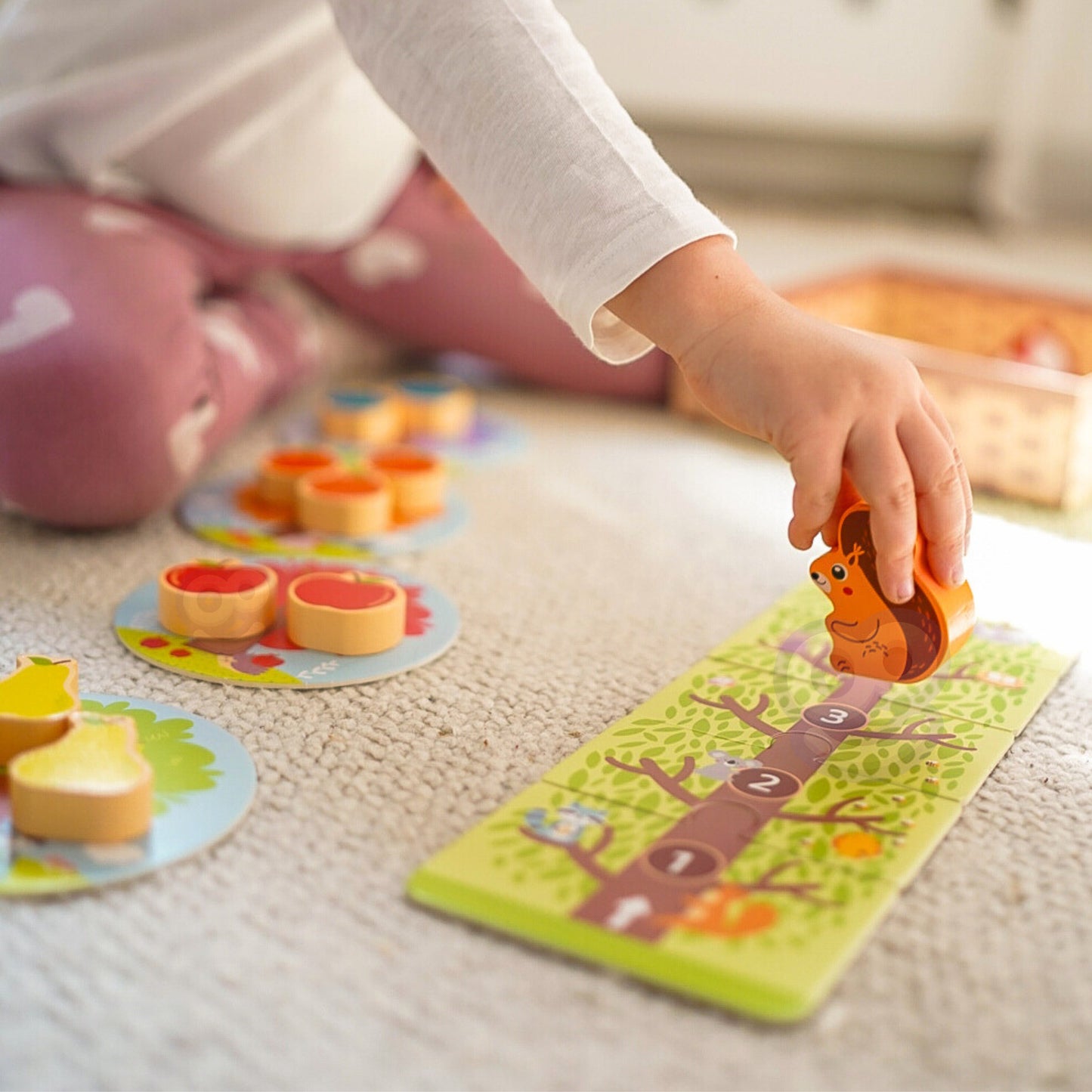 Sprytne Wiewiórki | Rodzinna Gra Planszowa | WOOPIE GREEN