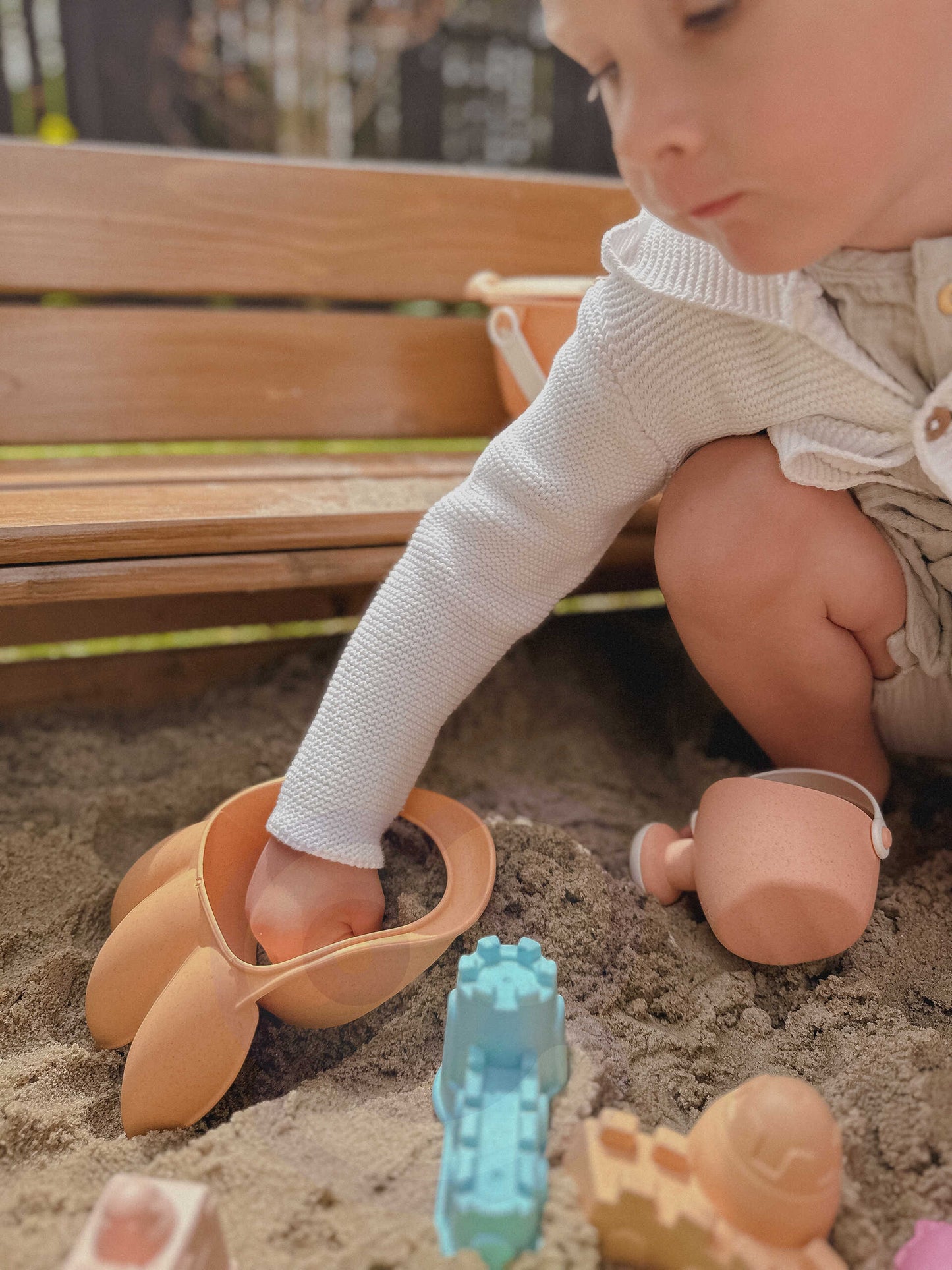 Pazury | Łopatka do Piasku Grabki Rękawice BIO Ekologiczne | WOOPIE GREEN