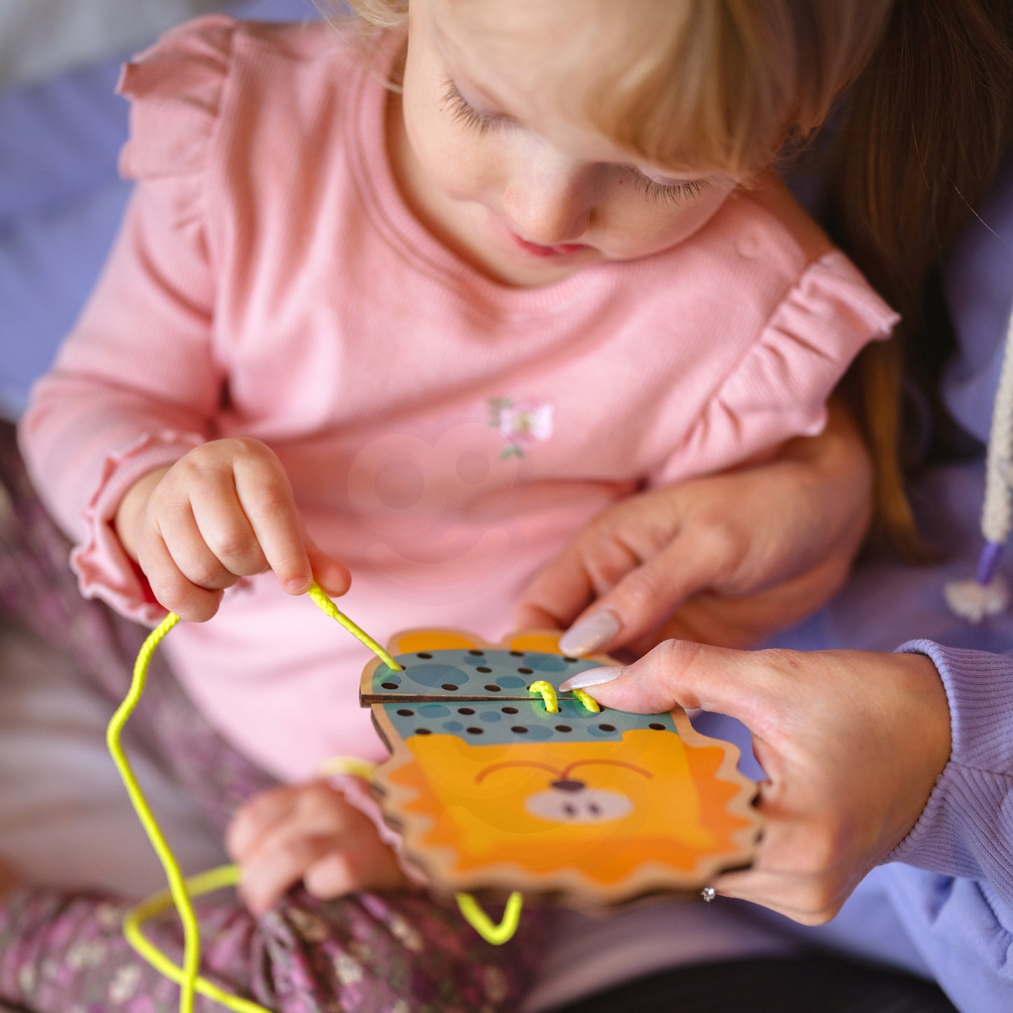 Opowieści na Sznureczku: Leśni Przyjaciele | Drewniana Nawlekanka | WOOPIE GREEN